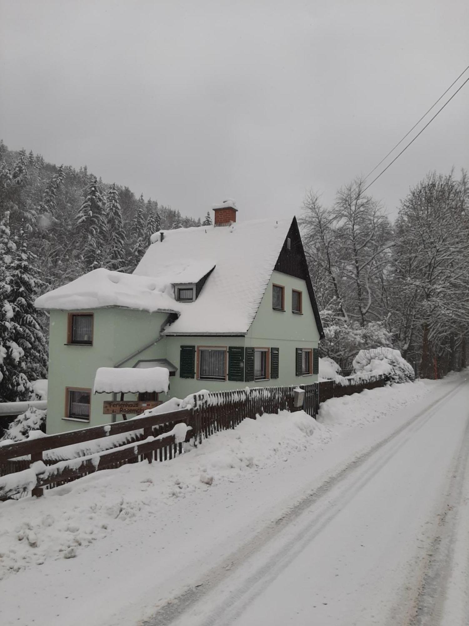 Ferienhaus Rosemarie Erlbach Vogtland Exteriér fotografie